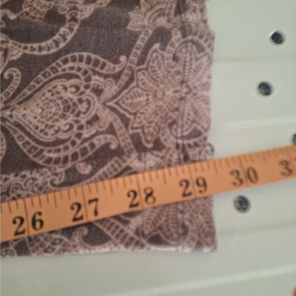 Cynthia Rowley Womens Leisure Pants Flare Moroccan Print Gypsy Hippie Boho Small - Picture 7 of 7